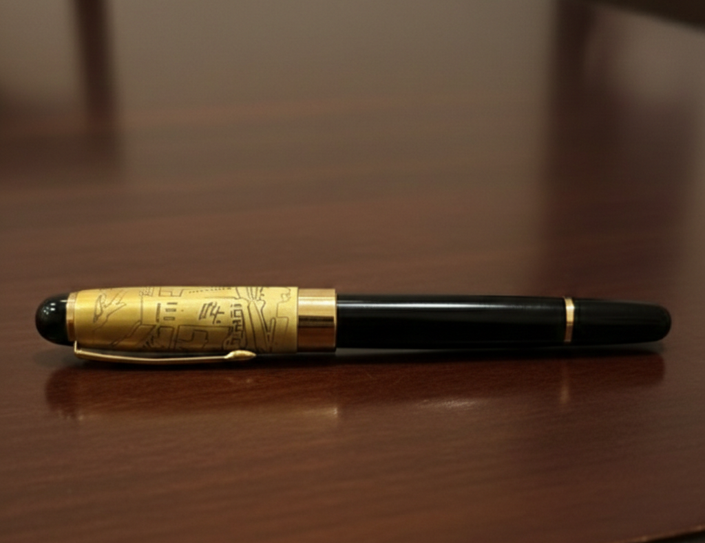 Metal Pen Antique Personalized