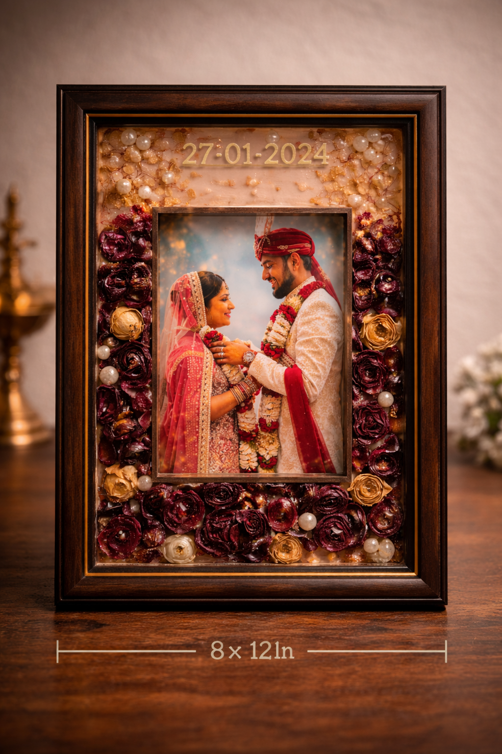 Luxury Resin Varmala Wall Mounted | Handmade in 7 Days